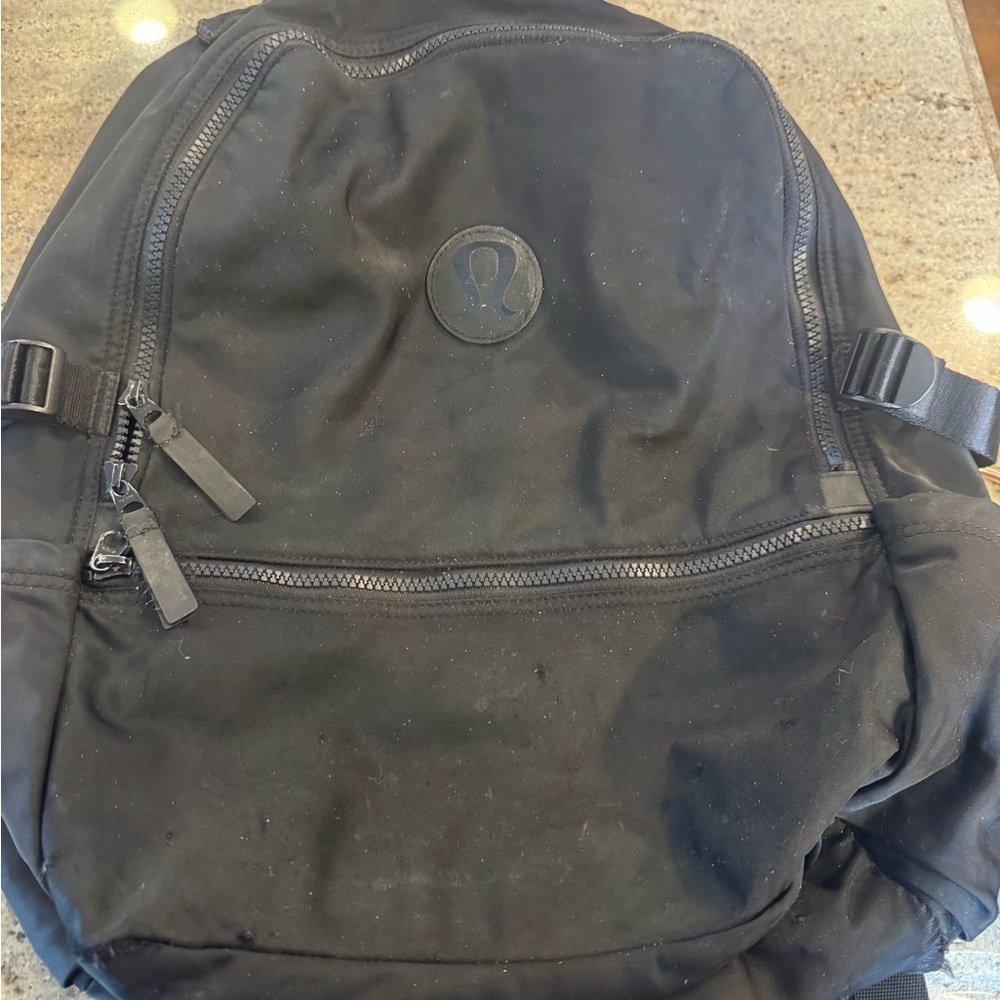 lululemon athletica black backpack